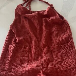 Kids Casual Red Dress